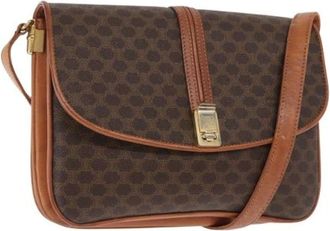 Celine Pre-owned Cross Body Bags, female, Brown, Size: ONE SIZE Pre-owned Vintage Cross Body Bag