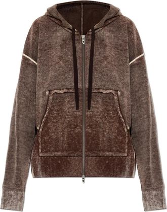 Diesel Cardigans - Dames - Vesten - Bruin - L - Truien & Vesten