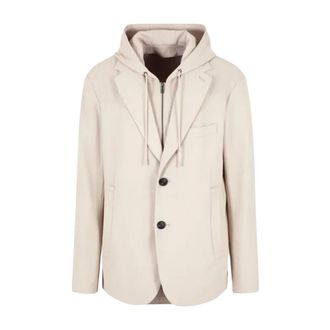 Armani Hombre, Chaquetas, Beige, Talla: L