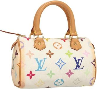 Louis Vuitton Pre-owned borse a mano di tela - - Pre-owned - Donna - Bianco - ONE SIZE