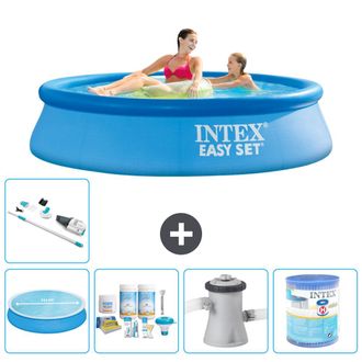 Intex Piscina Easy Set Redonda - 244x61 Cm - 7-piezas S30401