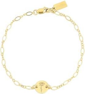 Set & Stones Lily Birth Flower Bracelet in Gold /September at Nordstrom