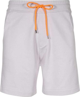 Vivienne Westwood Katoenen Bermuda Shorts Elastische Tailleband - Heren - Korte Broeken - Paars - 2XS - Katoen - Korte Broeken