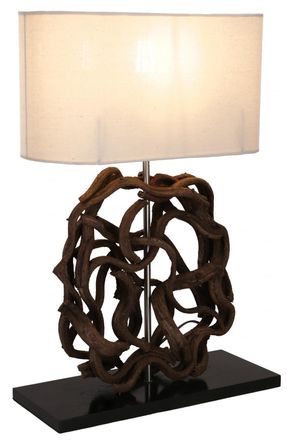 GURU SHOP Tischlampe "Pedalor" – Upcycling Lichtobjekt Aus Altmetall, 51x50x16,5 Cm – Industrial Chic Deko