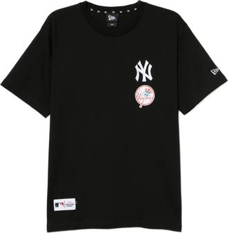 New Era x MLB T-shirt con logo - Nero