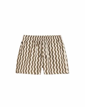OAS Mens Fine Waver Swim Shorts In Beige