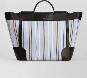 Dolce & Gabbana riviera stripe sicily jacquard tote bag