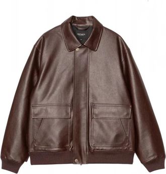 Carhartt Work in Progress Arizona Jacket - Heren - Jassen - Bruin - Maat: S Zijde