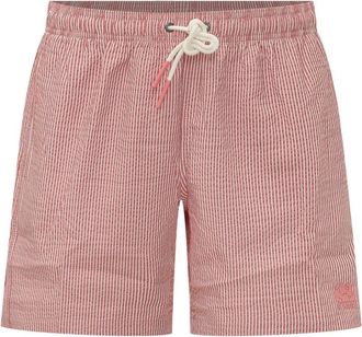 Sundek Goldenwave Mid-length Boardshort - Heren - Strandmode - Rood - S - Polyester - Badmode