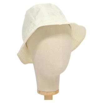 Gucci Pre-owned Canvas hats - Dames - Vintage Accessoires - Wit - ONE Size - Vintage