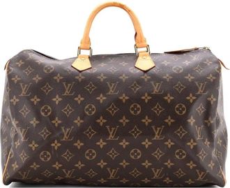 Louis Vuitton Speedy Handbag Monogram Canvas 40 satchel - Bruin