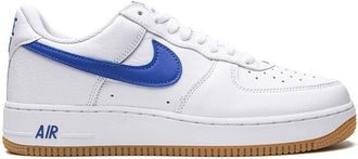 Nike Air Force 1 07 Low Color Of The Month - Royal sneakers - unisex - Leather - 11.5 - White