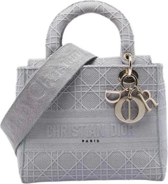 Dior Borsa Lady D Lite Pre-owned - - Pre-owned - Donna - Grigio - ONE SIZE