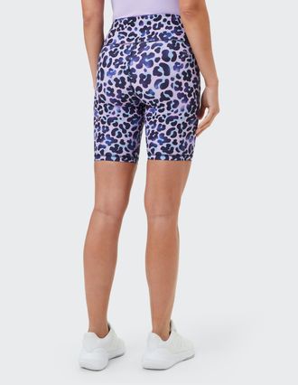 Venice Beach Funktionstights VENICE BEACH, Damen, Gr. XS (36), N-Gr, blau (aop pop animal), Obermaterial: 68% Polyamid, 32% Elasthan, Hosen Funktionstights