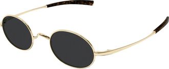 Saint Laurent SL 948 T Zonnebril - Heren - Zonnebrillen - Geel - 47 MM - Nylon - Accessoires