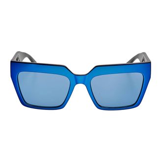 Karl Lagerfeld Geometric Sunglasses - female - Karl Lagerfeld - Sunglasses - Blue - ONE SIZE - Accessories