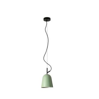 Netlighting Studio 16cm Dome Pendant Ceiling Light Matt Green
