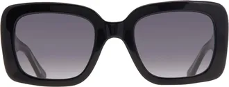 Kate Spade New York Dark Grey Shaded Square Ladies Sunglasses BELLAMY/S 0807/9O 52