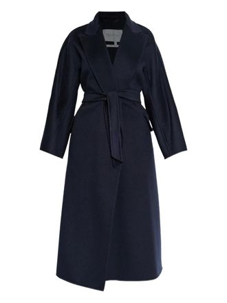 Max Mara belted coat - Blue