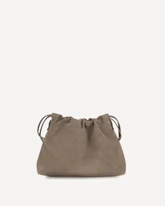 Brunello Cucinelli Pouch in pelle scamosciata Woman UNI