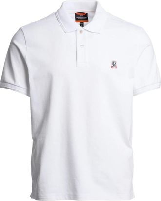 Parajumpers Wellington Polo - Heren - Polos - Wit - XL - Katoen - Tops