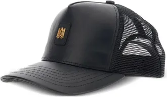 Amiri logo-patch baseball hat - Black