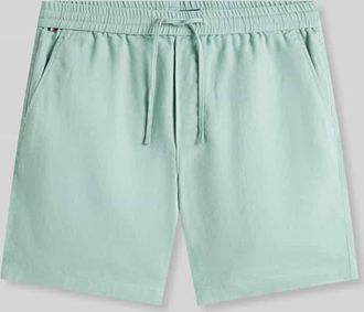 Tommy Hilfiger Regular Fit Chinoshorts Modell DOVER in Tuerkis, Gr&ouml;&szlig;e 30