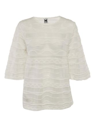 Missoni round-neck top - White