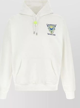 Casablanca cotton printed hoodie