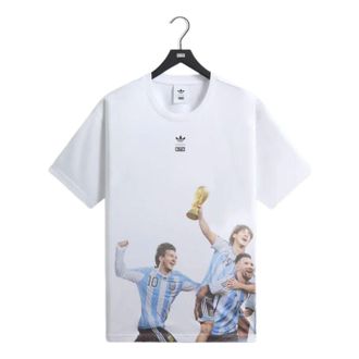 Kith x Messi for adidas Football World Cup Graphic T-Shirt White ADKU4261