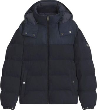 HUGO BOSS Jassen > Winterjassen - Heren - Winterjassen - Blauw - XL - Jassen