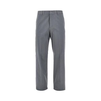 Fendi Stretch gabardine chino pants Man 48