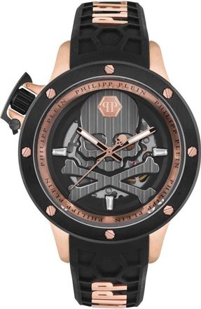 Philipp Plein Plein Rich 46mm Horloge - Heren - Horloges - Zwart - ONE Size - Accessoires