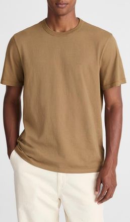 Madewell Allday Garment Dyed Cotton T-Shirt in Woodland Brown at Nordstrom, Size Small