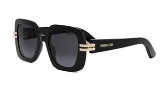Dior CDIOR S2I Smoke Gradient Square Sunglasses CD40154I 01B 52