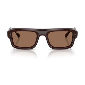Ray-Ban Rb 4954 Zonnebrillen - unisex - Zonnebrillen - Bruin - 54 MM - Accessoires