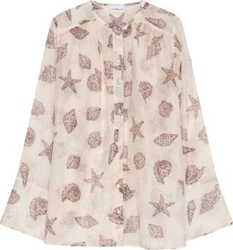 Marella Disco. 004 - Dames - Blouses - Beige - M - Overhemden