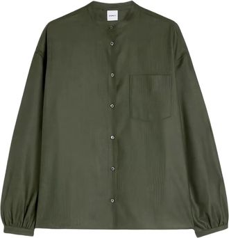 Aspesi Camicia con taschino - Verde