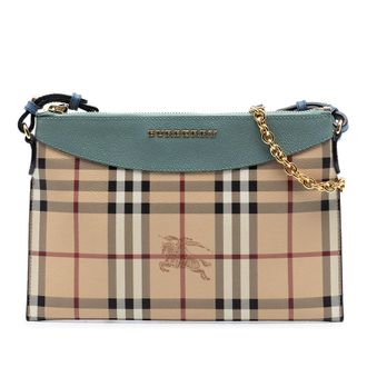 Burberry Pre-owned Burberry Haymarket Check Coated Canvas Peyton Crossbody Ladies 73H27TSN4HXXNJPG