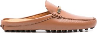 Tod's Leather Gommino Slippers