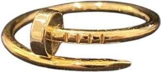 Cartier Gold Yellow Gold (18K) Band Ring (Pre-Owned)