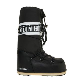 Moon Boot Schoenen, Dames, Zwart, 39 EU, Nylon, Icon Nylon Enkelboot