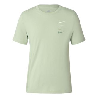 Nike Logo Printing Short Sleeve Green DC2716-330