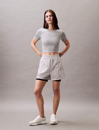 Calvin Klein Camiseta deportiva técnica Cropped