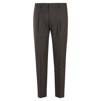 BRIGLIA 1949 Uomo, Pantaloni, Marrone, S, new