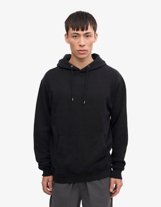 Colorful Standard Mens Colorful Standard Classic Organic Hoodie - Deep Black - Size: 36