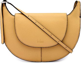 Behno Nadia Leather Crossbody Bag in Bisque at Nordstrom