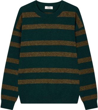 STUDIO TOMBOY striped sweater - Green
