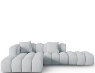 CXL by Christian Lacroix 4-Sitzer Designer Ecksofa Clotilde mit Eckteil links und Ottomane rechts - Strukturstoff