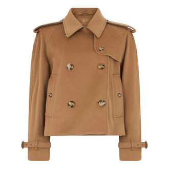 Burberry Mujer, Abrigos, Beige, Talla: S